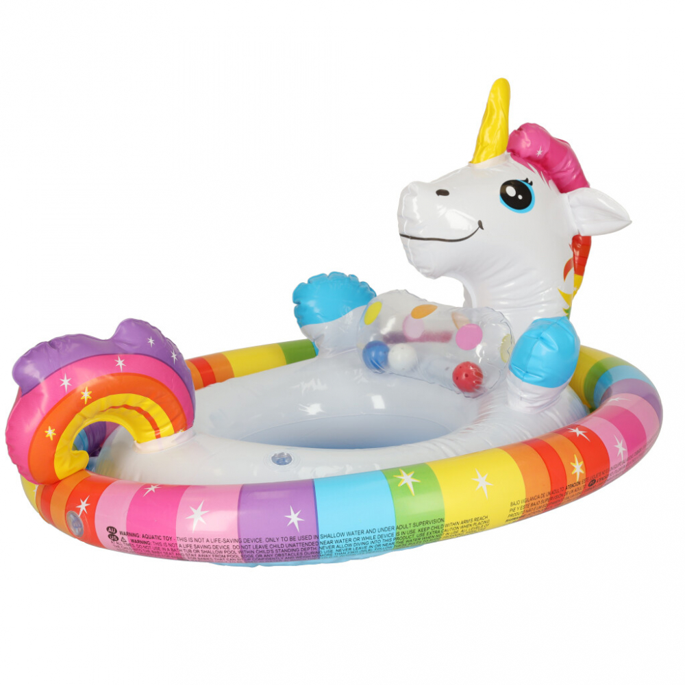Colac Gonflabil Copii Unicorn Vesel Ikonka