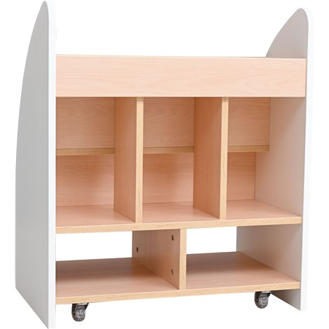 Biblioteca Spațioasă pe Roti pentru Copii | Moje Bambino - imagine 4