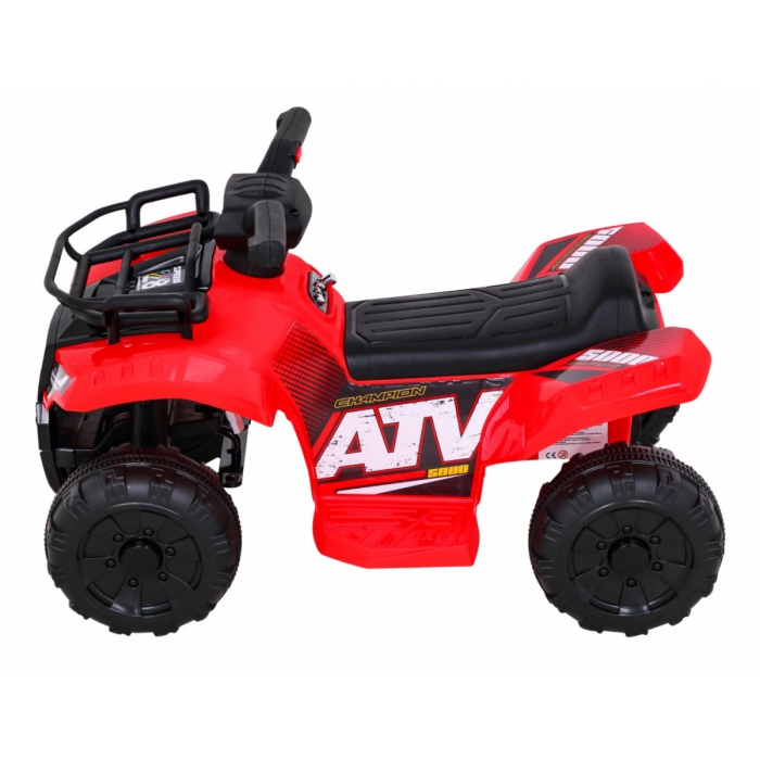ATV Electric Ramiz Storm Rosu pentru Copii - imagine 5