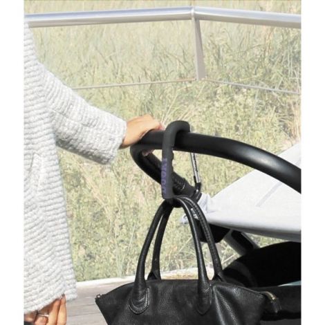 Carlig Universal Dooky Light Grey | Accesoriu Carucior - imagine 4