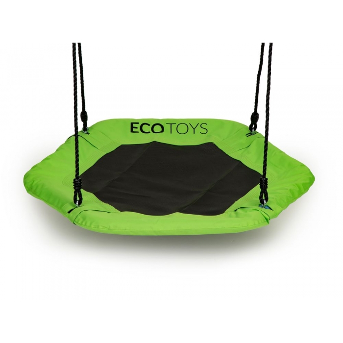 Leagan Hexagonal Ecotoys pentru Copii - imagine 3