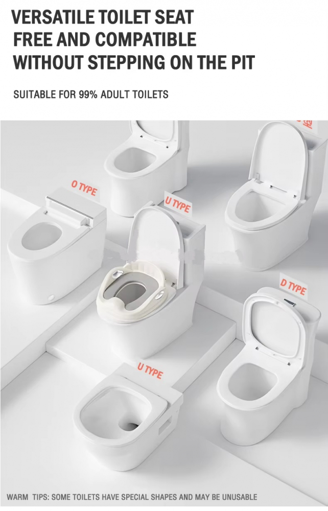 Reductor WC Little Mom Silver | Sigur și Confortabil - imagine 5