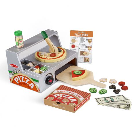 Set Cuptor Pizza Melissa & Doug, Joc de Rol - imagine 2