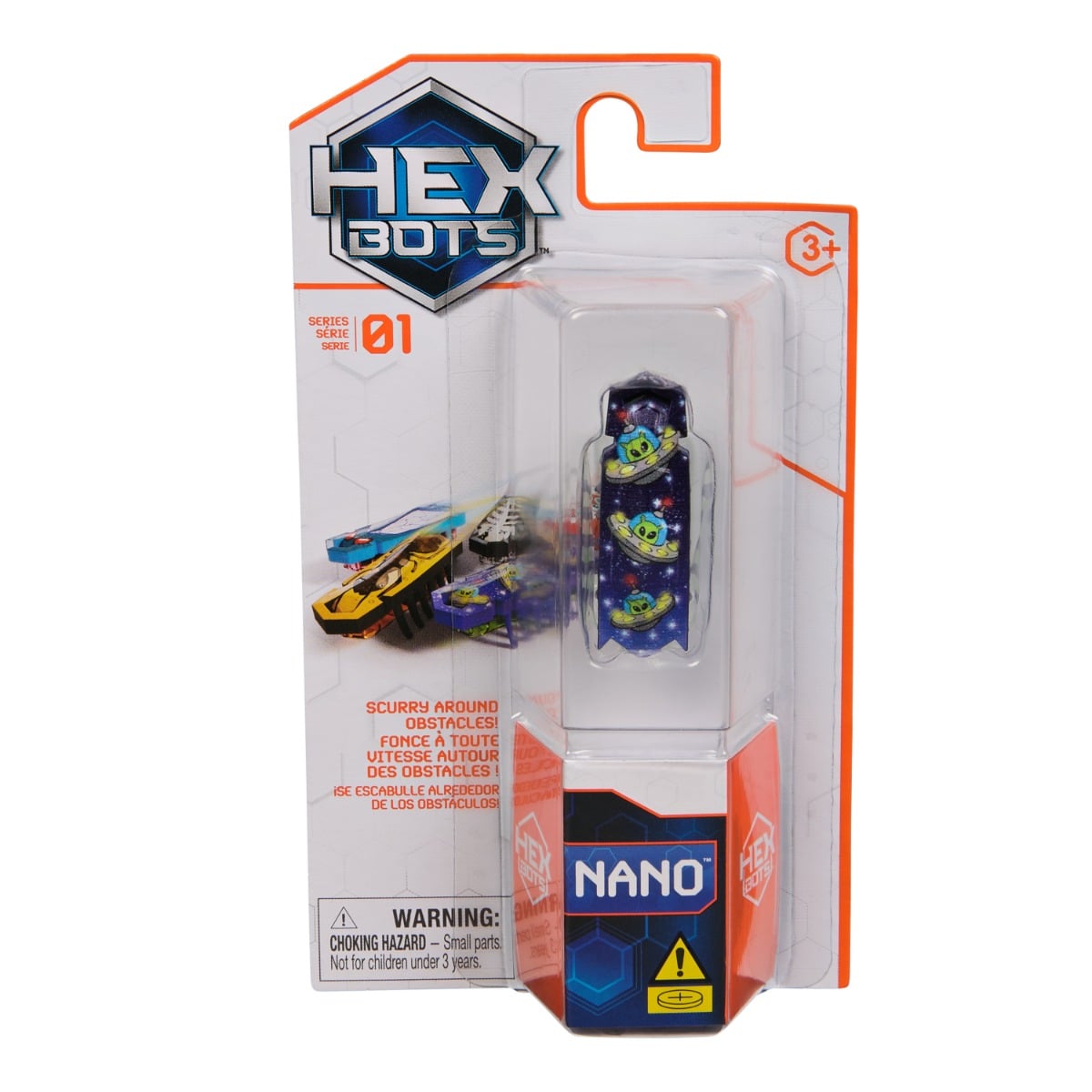 Figurină Interactivă Hexbots Nano Robot Cu Vibratii