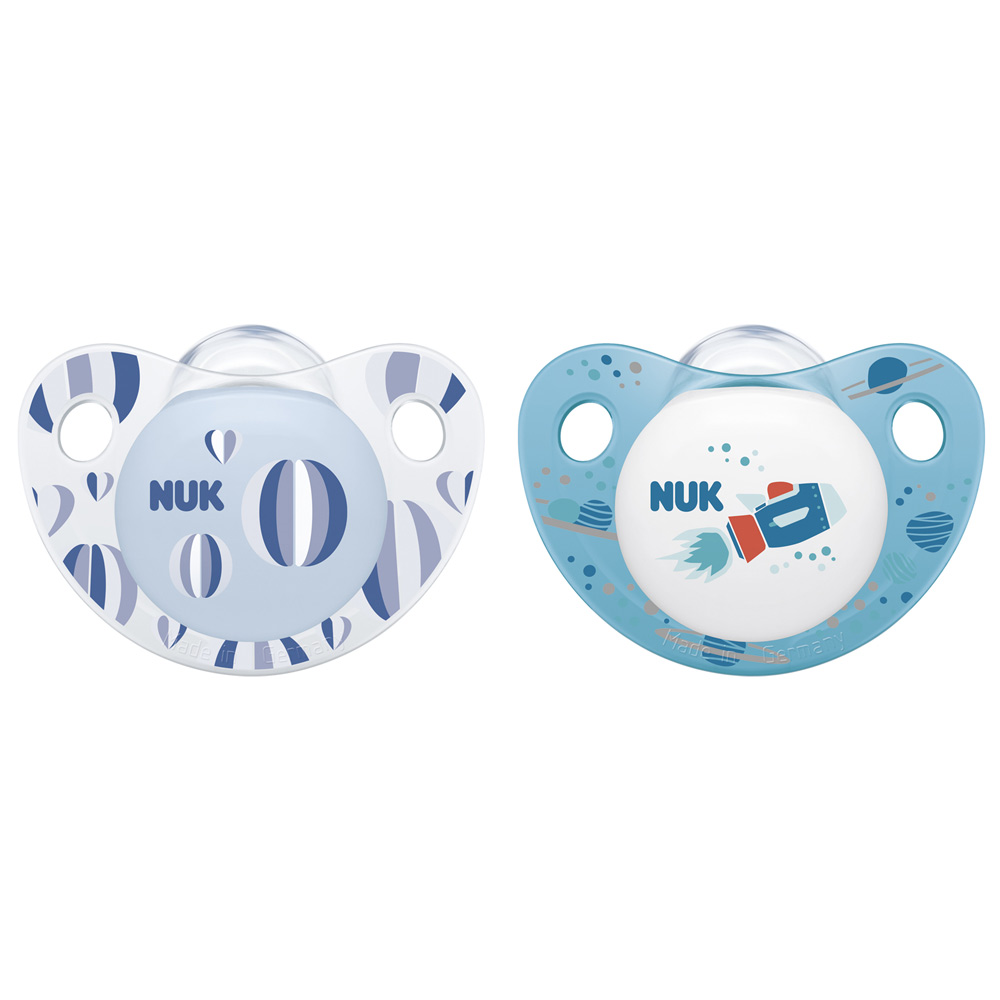 Suzetă NUK Trendline Adore Silicon, 18-36 luni - imagine 3
