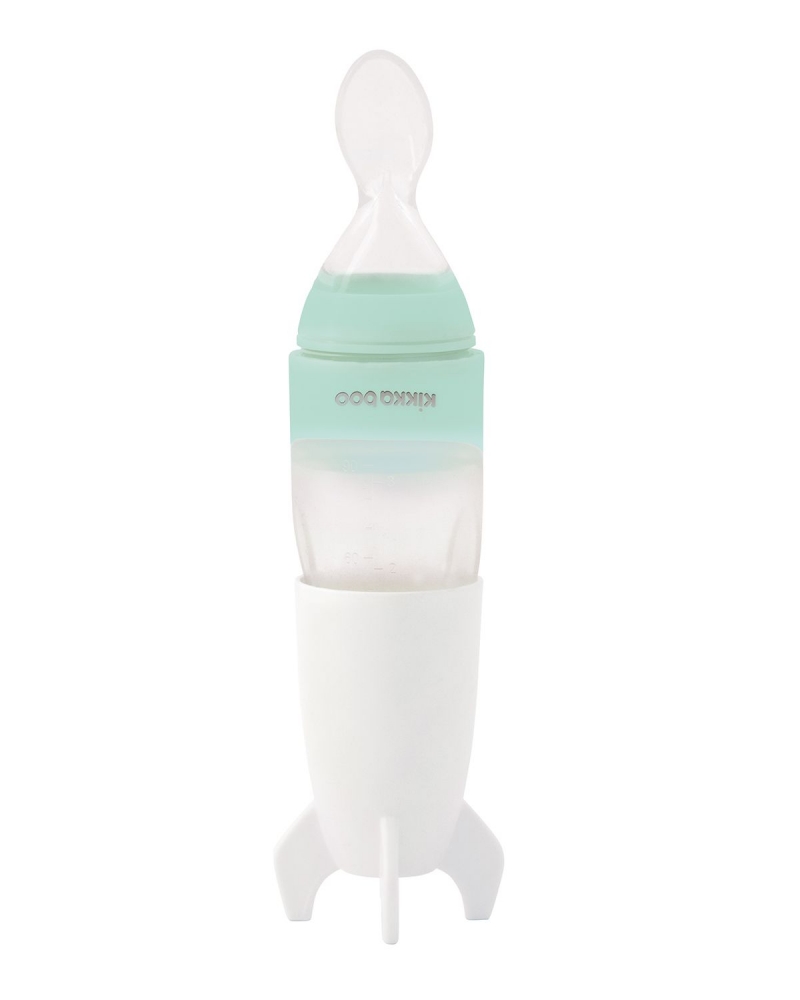 Dispozitiv hranire Kikkaboo Rocket Mint, 90ml