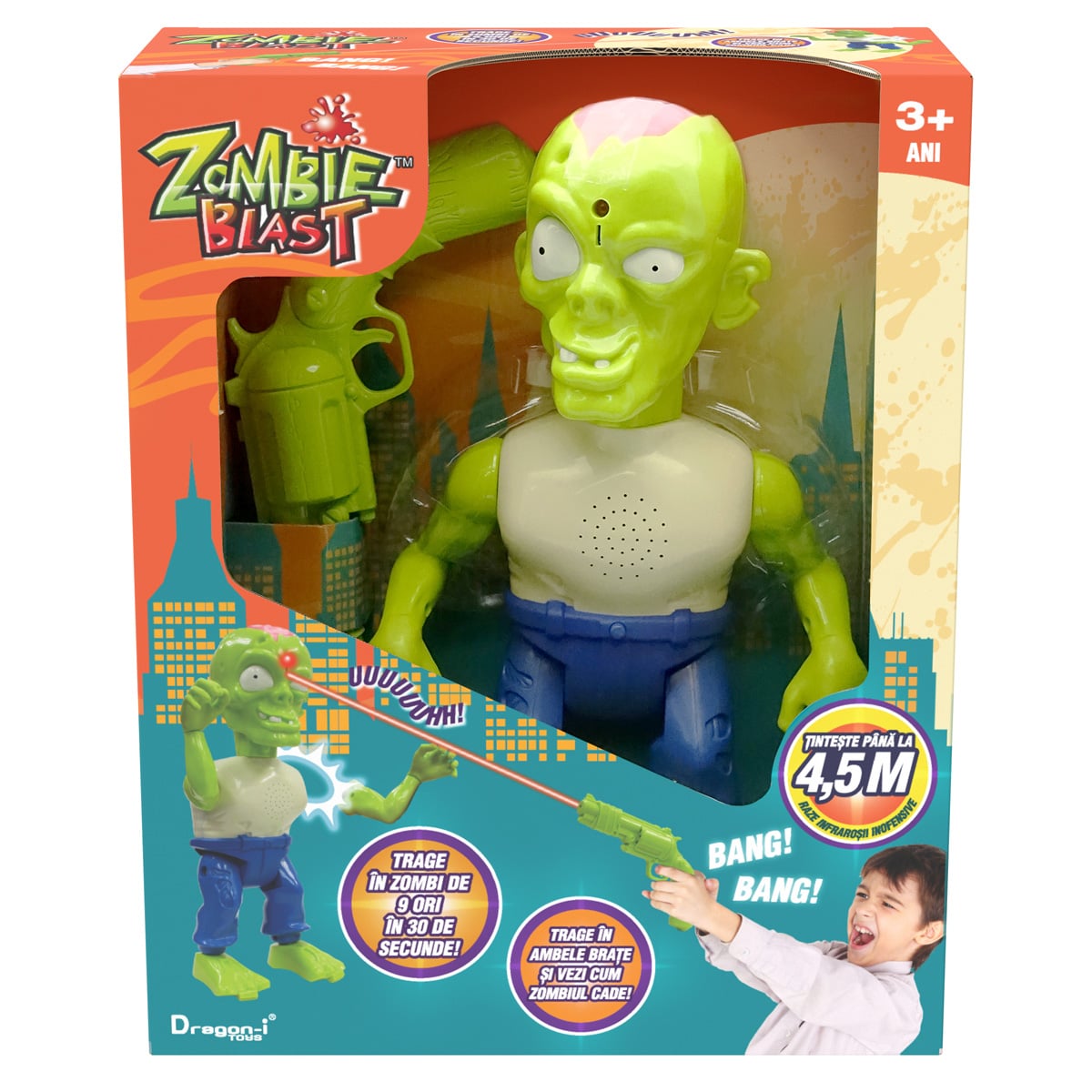 Jucarie Interactiva Dragon-i Zombie Blast