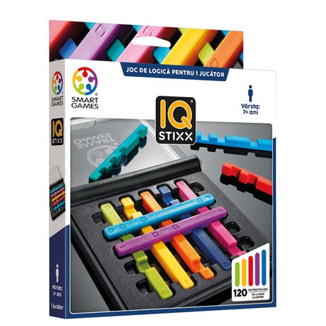 Smart Games IQ Stixx - Joc Logică 120 Provocări