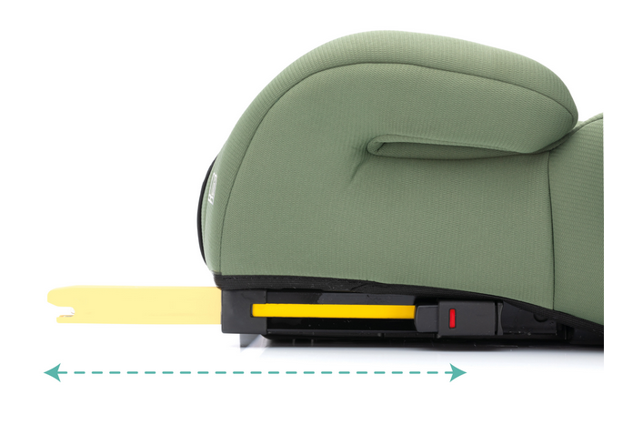Inaltator Fillikid Flip Deluxe cu ISOFIX Green - imagine 3