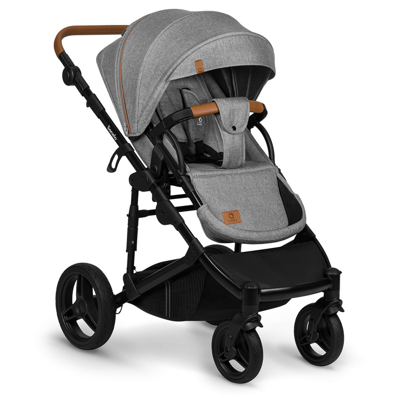 Carucior 2 in 1 Lionelo Mari Tour, Reversibil, Gri - imagine 2