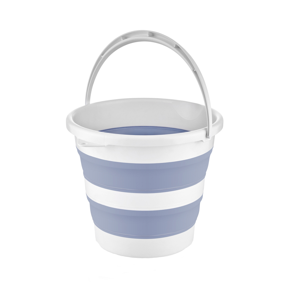 Set Baie 5 Piese Babyjem Blue cu Cada Pliabilă - imagine 3