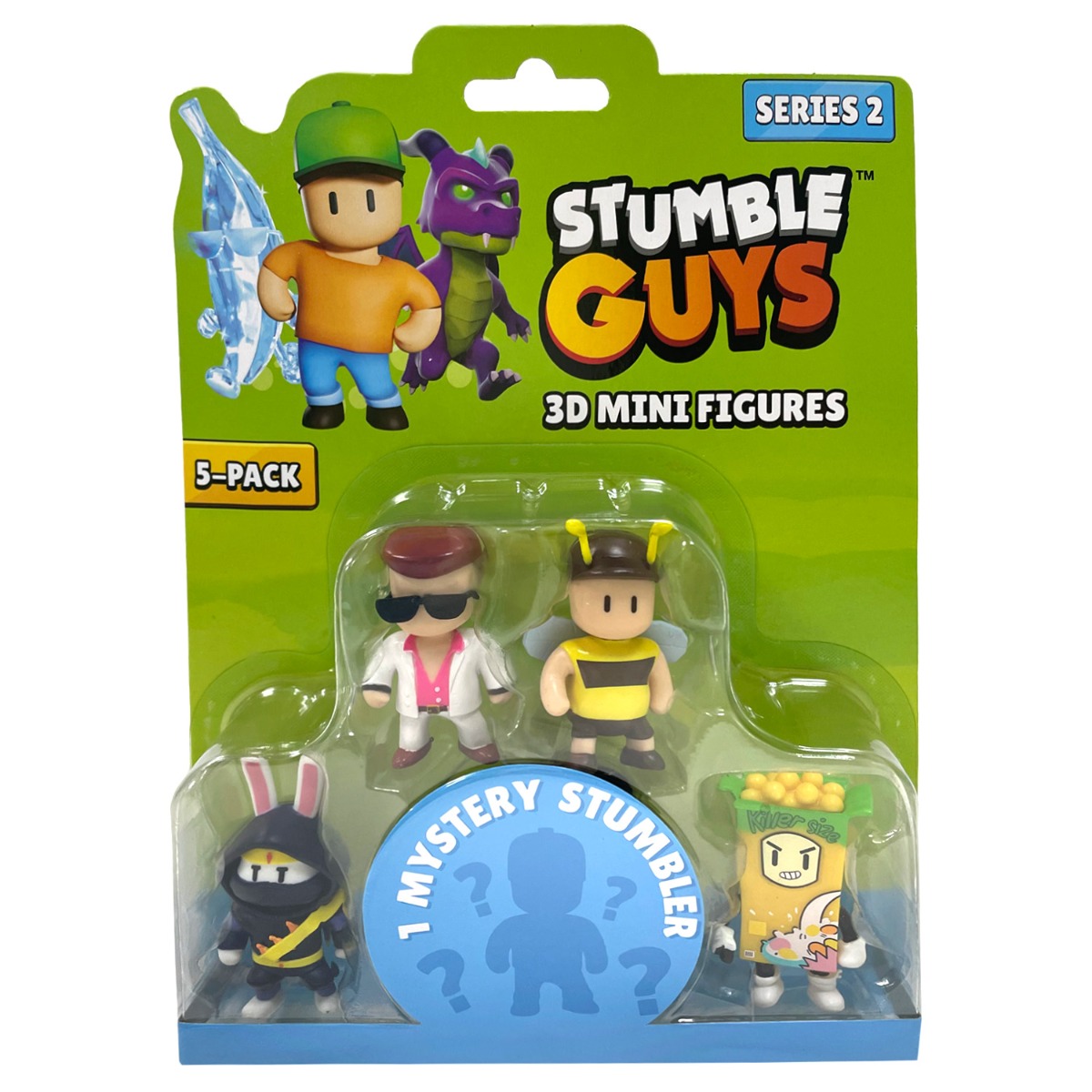 Set 5 Mini Figurine Stumble Guys 3D S2