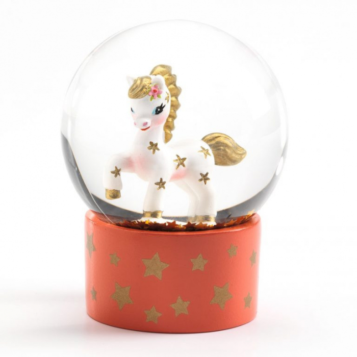 Mini Glob Djeco Unicorn - Decorativ Indestructibil