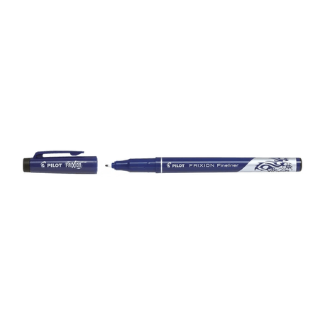 Fineliner Pilot Frixion 0.45 mm, Negru, Ștergibil