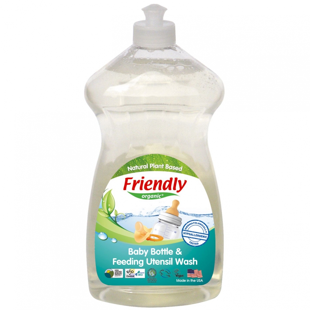 Detergent Vase & Biberoane Friendly Organic, 739 ml
