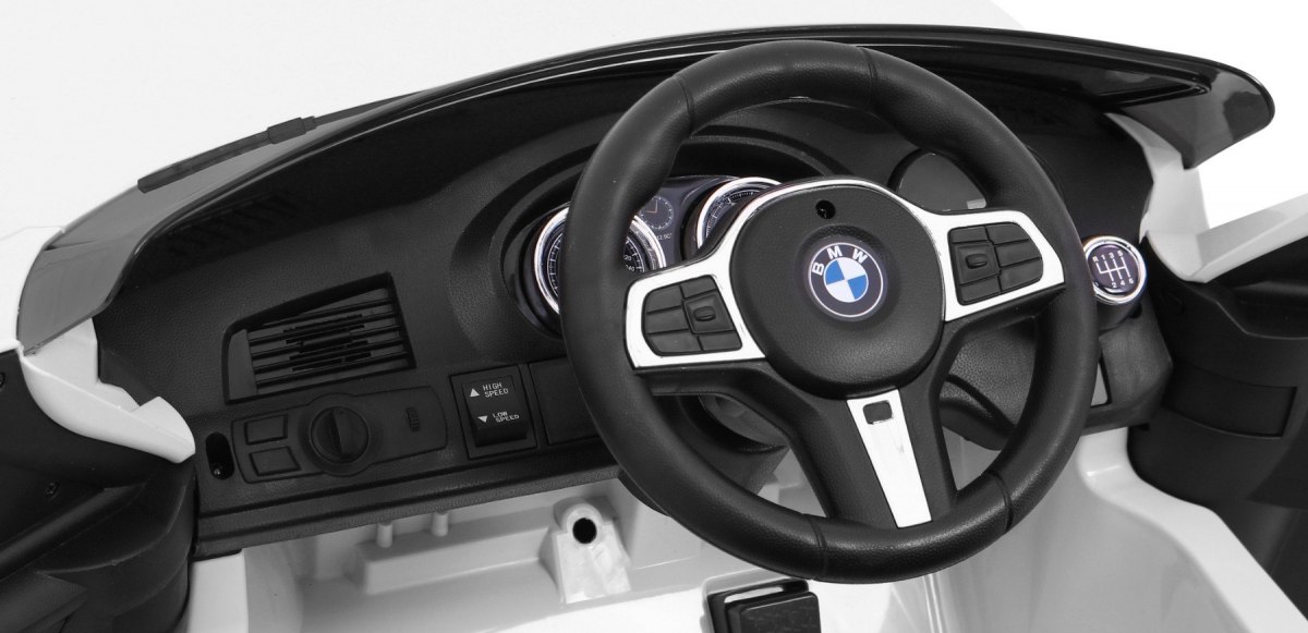 Masinuta Electrica BMW GT 640i Alb | Autokids - imagine 10