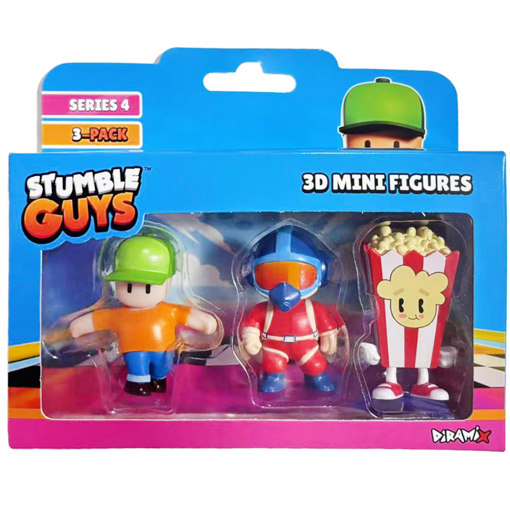 Set 3 Figurine Stumble Guys S4 - Colecția Ta