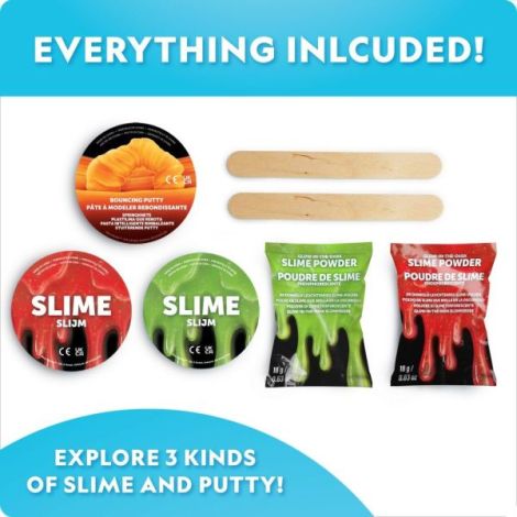 Set Educativ Slime & Plastilină National Geographic - imagine 3
