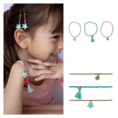 Brățară Sophia Stea Ooly - Set 3 Brățări Colorate - imagine 2