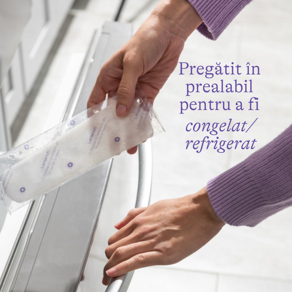 Compresa Perineală Lansinoh 8 Bucăți - Confort Imediat - imagine 2