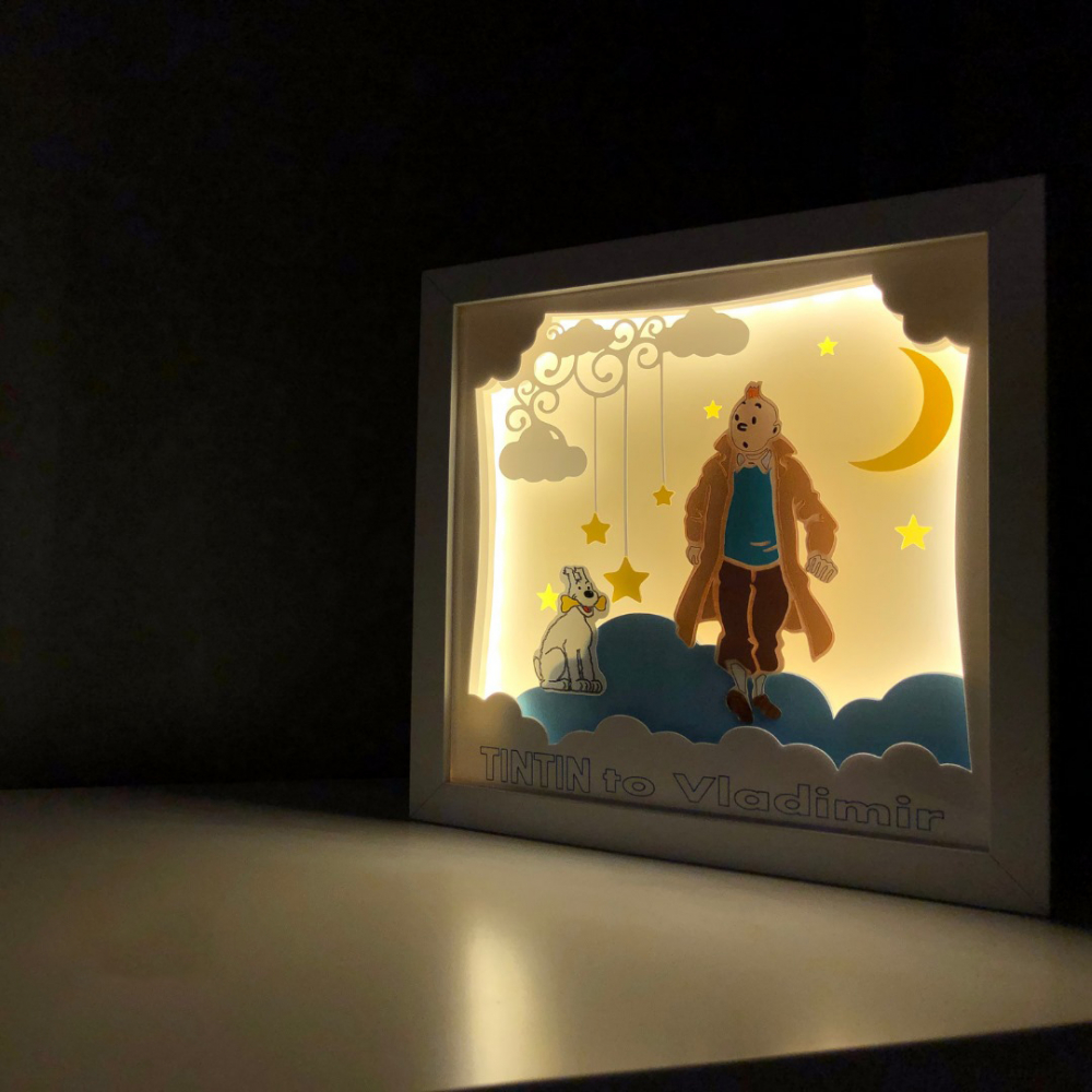 Tablou Luminos Baietel | Noorhandmadeatelier