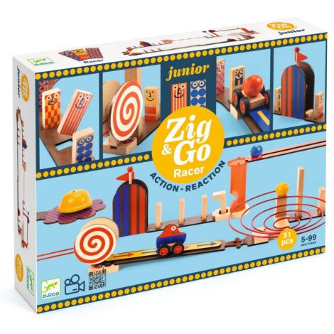 Set Zig & Go Junior Djeco - Joc Constructii Creative