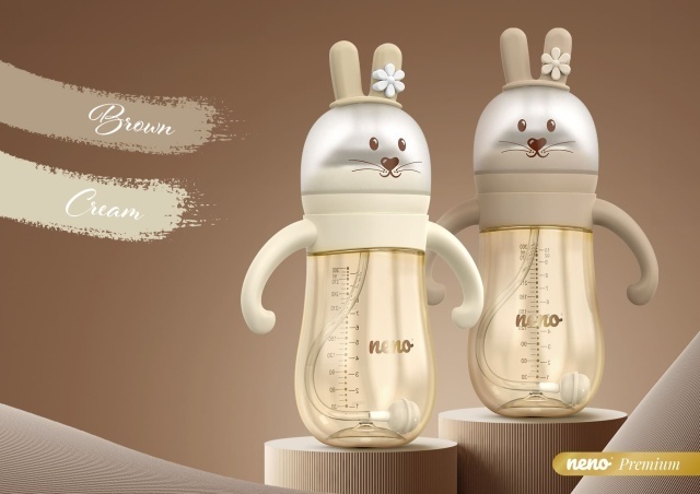 Biberon 3 in 1 Neno Mio anti-colici 300ml - imagine 12