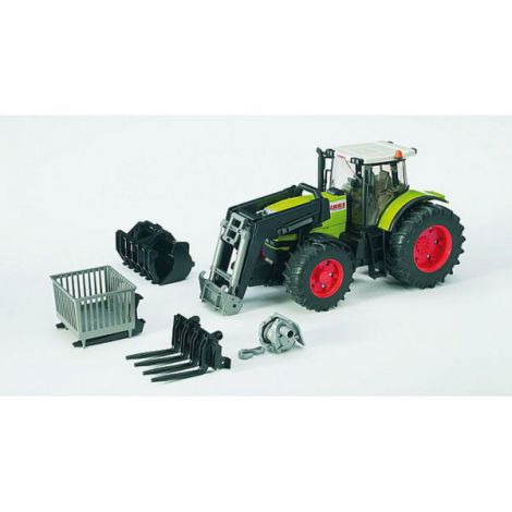 Bruder Accesorii Incarcator - Palet, Troliu si Furci - imagine 11