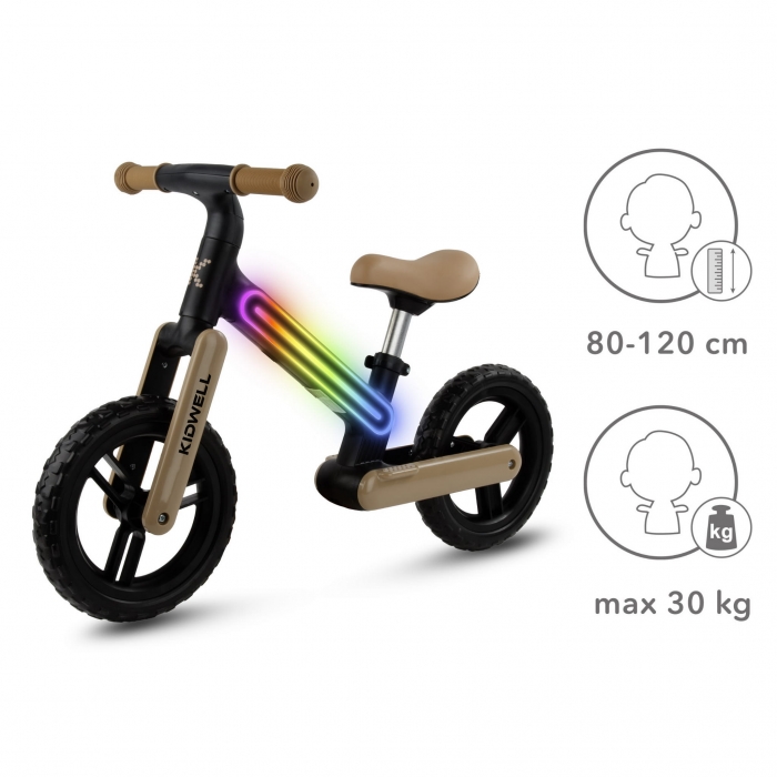 Kidwell Suno Bicicletă Fără Pedale cu LED - imagine 4