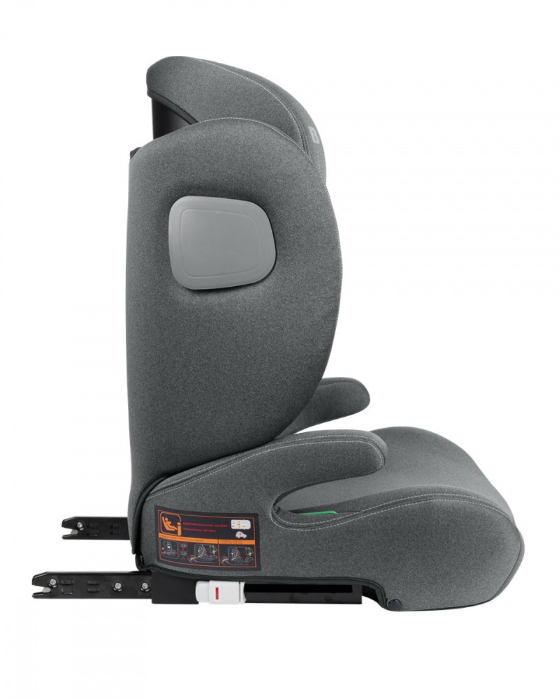 Scaun Auto Kikkaboo i-Track Isofix 100-150cm Gri - imagine 3