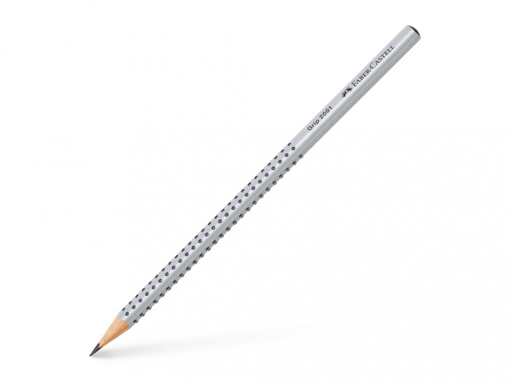 Creion Faber-Castell Grip 2001, Triunghiular, Gri