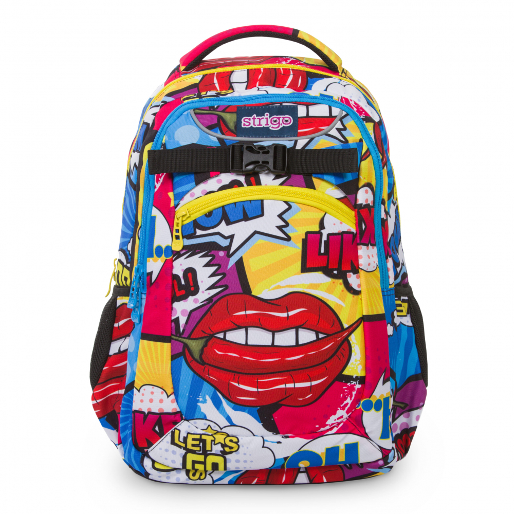 Ghiozdan Strigo Comic Sport 27L Ergonomic