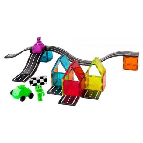MAGNA-TILES Downhill Duo 40 piese - Curse Magnetice - imagine 6