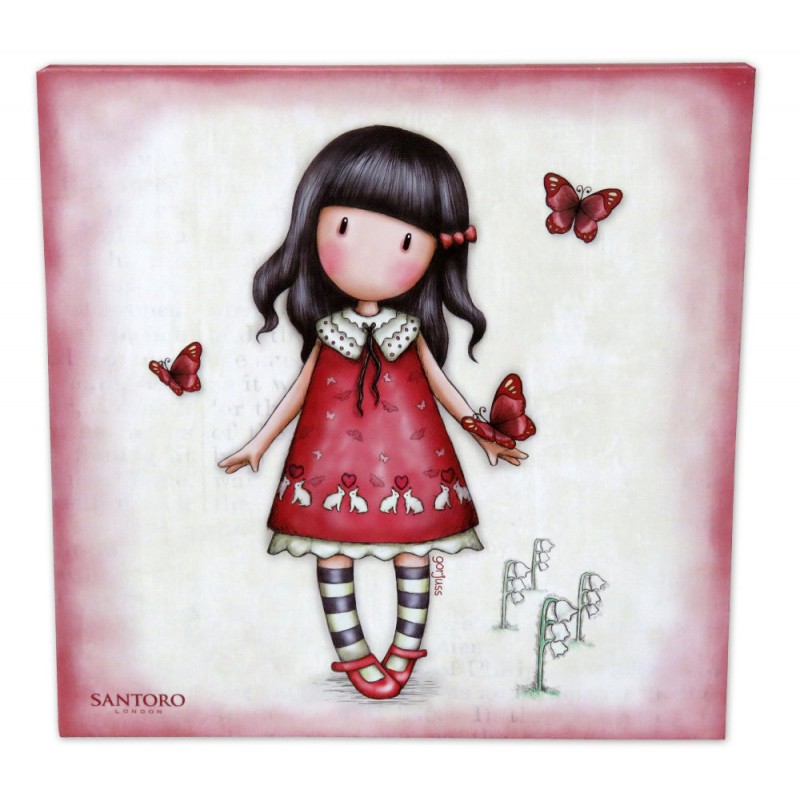 Tablou Canvas Gorjuss Time To Fly 24x24 cm