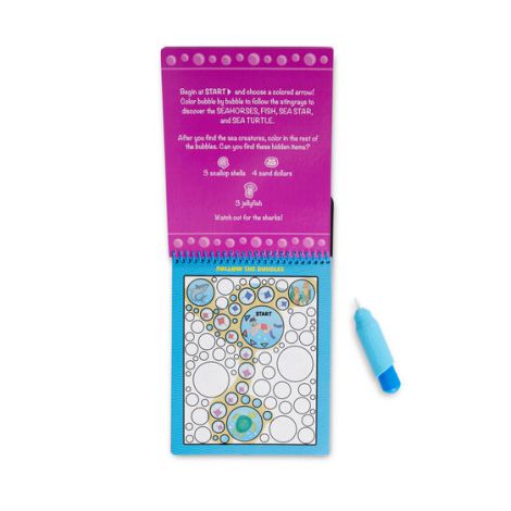 Melissa & Doug Carnet Apă Magică Labirint Subacvatic - imagine 3