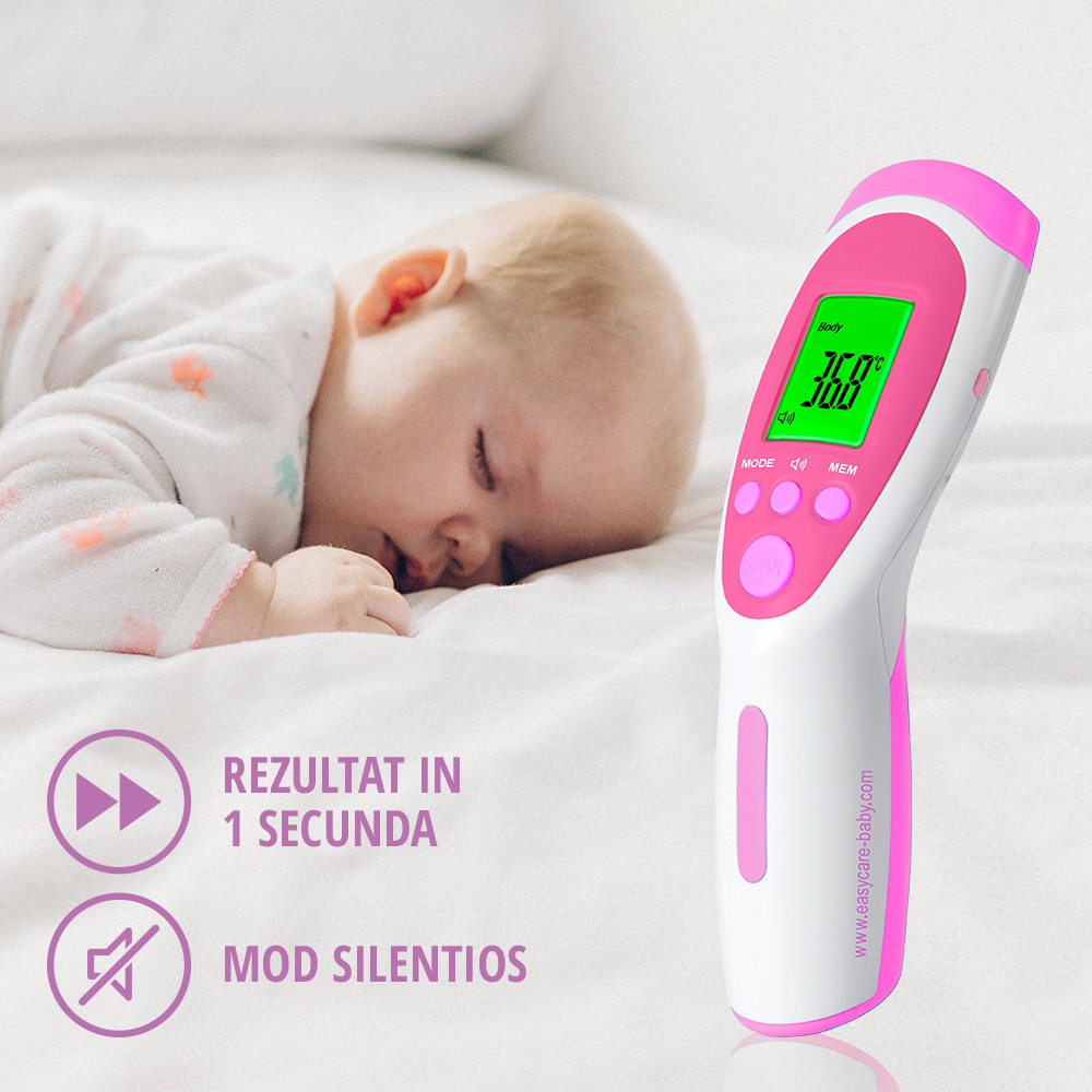 Termometru Infraroșu 6in1 Easycare Baby - imagine 3