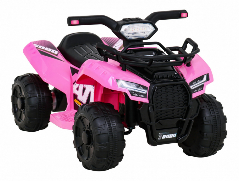ATV Electric Ramiz Storm Pink pentru Copii - imagine 2