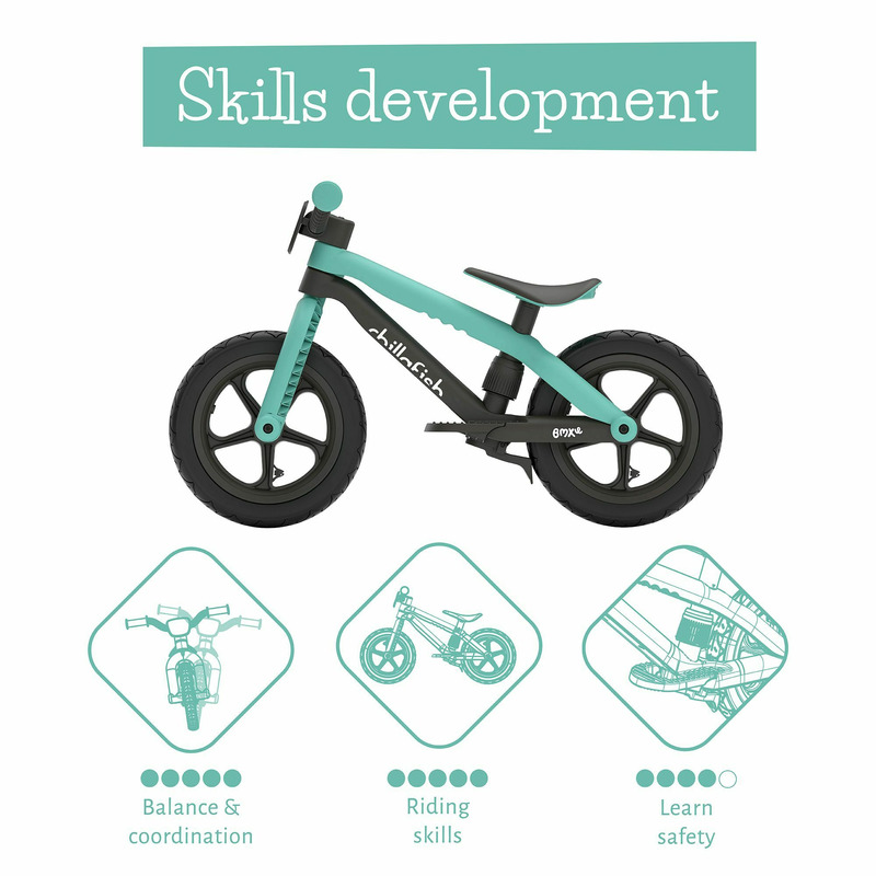 Bicicleta Chillafish BMXie 02 Mint | Fără pedale - imagine 3