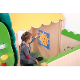 Casuta din copac Moje Bambino - Joaca Senzoriala - imagine 7