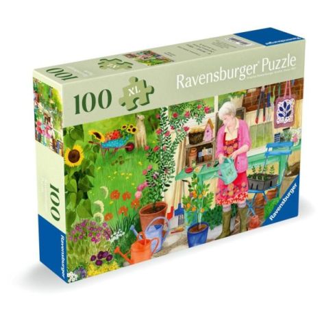Puzzle Ravensburger Varstnici 100 Piese XL Gradinarit - imagine 2