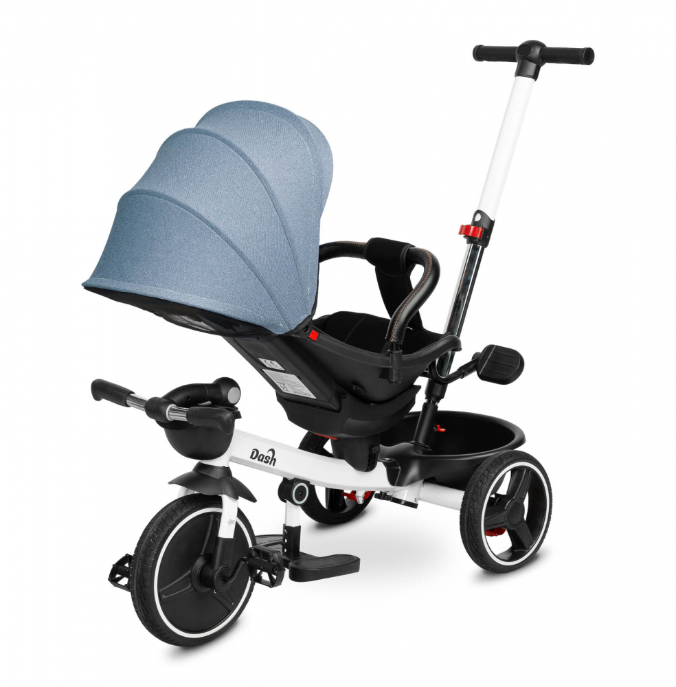 Toyz Dash Blue Tricicleta cu Maner Parental