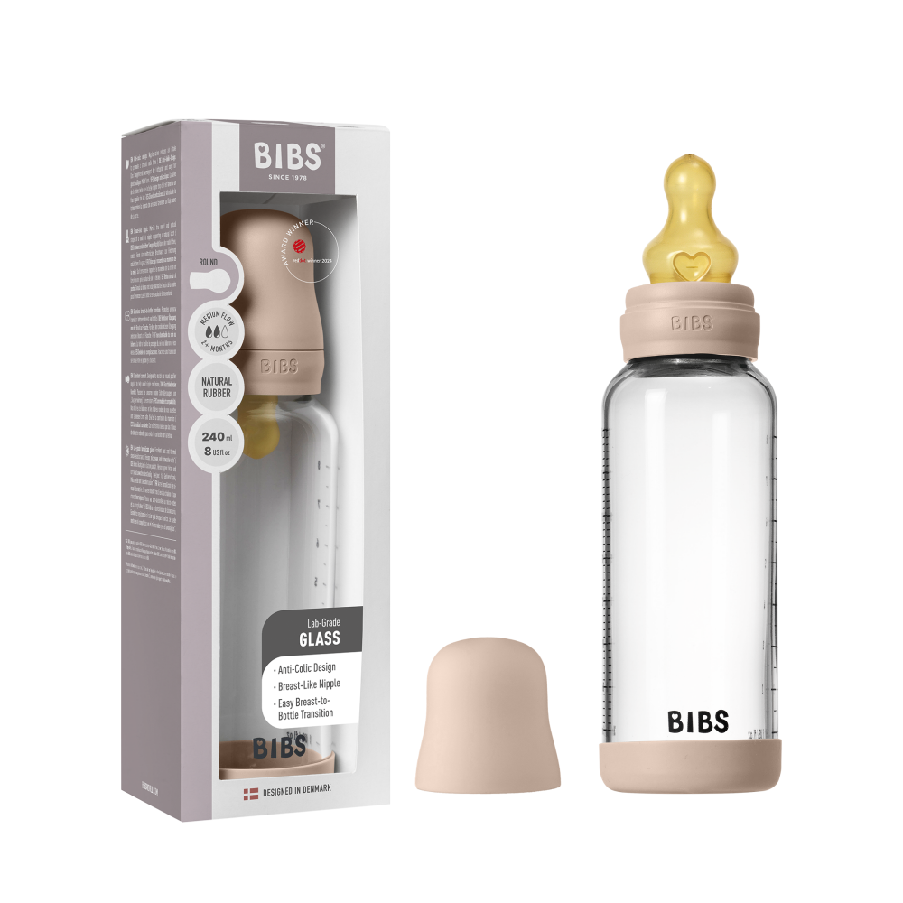Bibs Set Biberon Anticolici Sticlă 240ml - imagine 5
