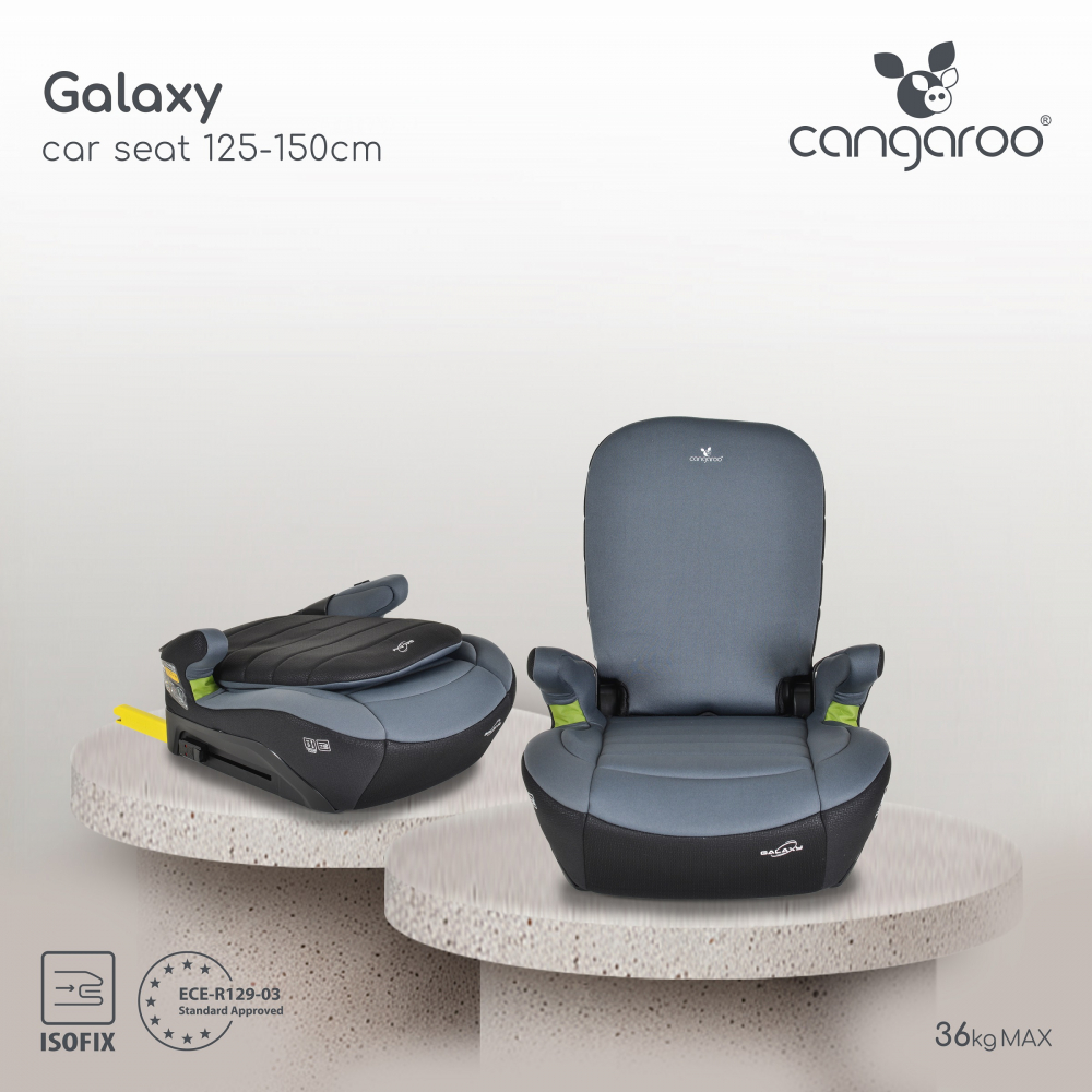 Scaun Cangaroo I-Size ISOFIX Copii 125-150cm