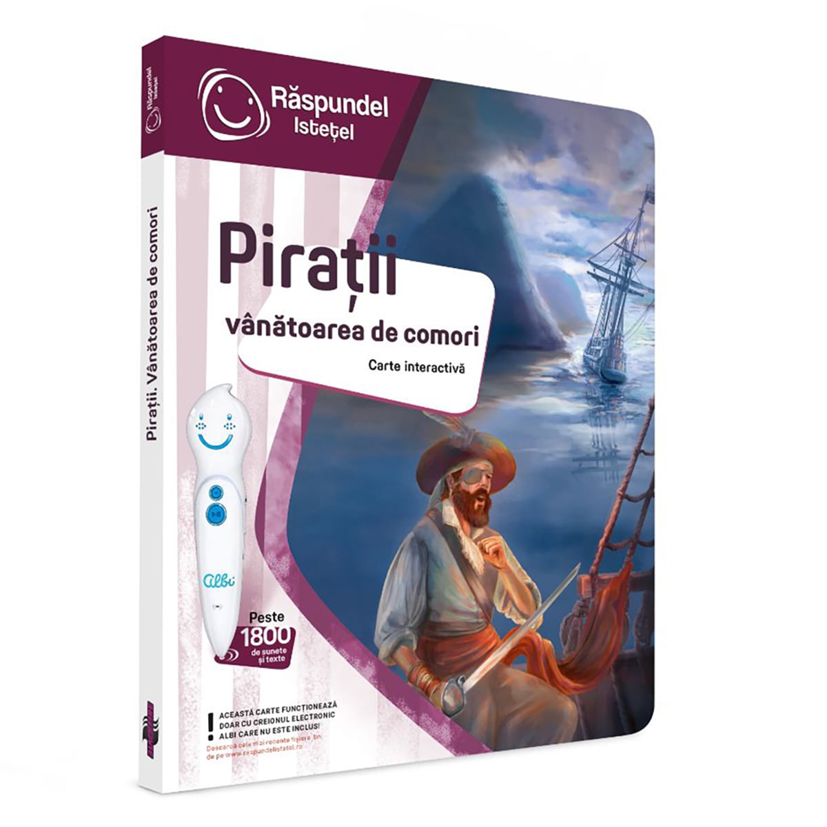Carte Interactivă Răspundel Istetel Pirații