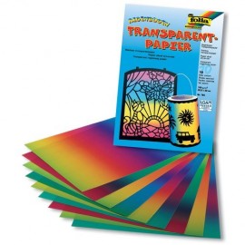 Hartie Transparentă Curcubeu 10 foi Folia Paper