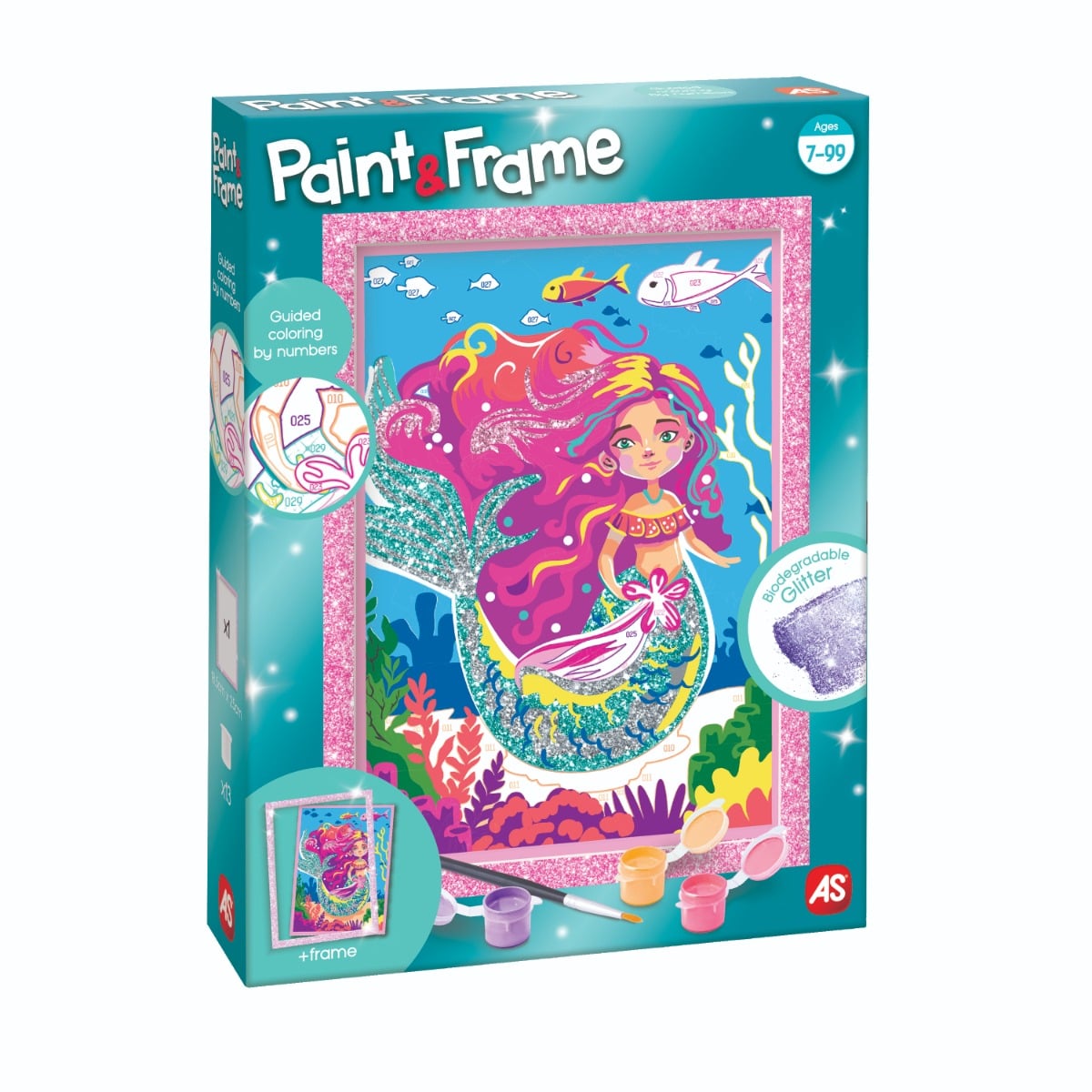 Set Pictura pe Numere Happi Hobbi Sirena