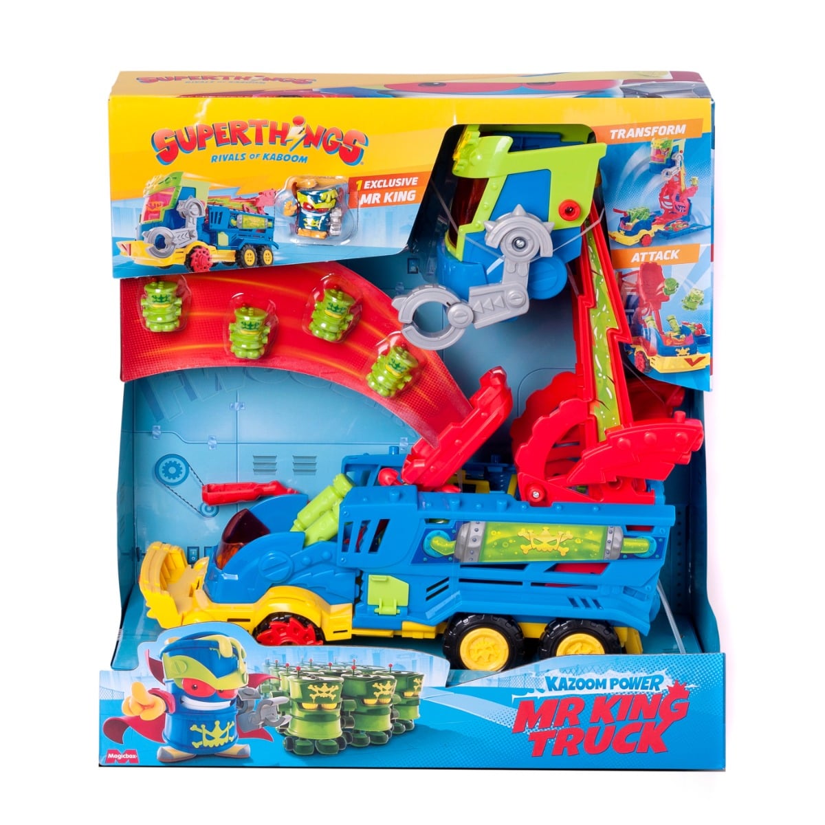 Camionul lui Mr King Superthings Set Figurine