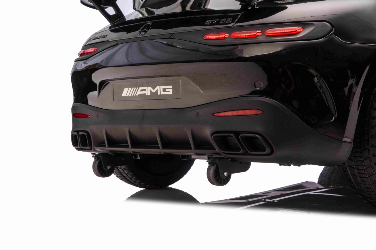 Masinuta electrica pentru copii 3-10 ani cu 2 locuri, Mercedes AMG GT63 NOU XXL 24V 800W 4x4 Negru - Autokids.ro - imagine 6