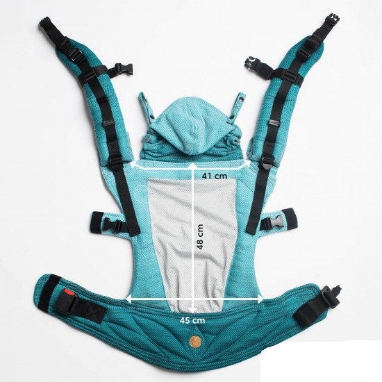 Marsupiu LennyGo Toddler Grey, Ergonomic