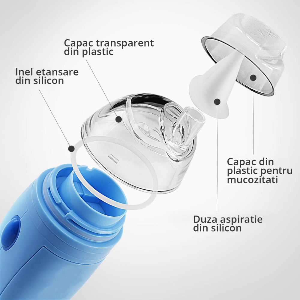 Aspirator Nazal Electric EasyCare Baby - imagine 7